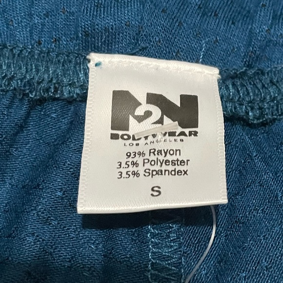 N2N Bodywear Urban Wave Short in Teal; Small, NWT - Picture 8 of 8